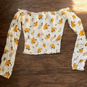 Hollister Off the Shoulder Shirt